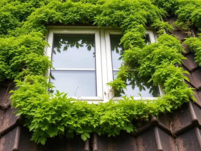 Limpieza de musgo en tejados en Leganés 28910 y mantenimiento de canalones